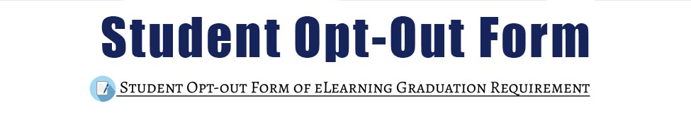 spchs student opt out banner